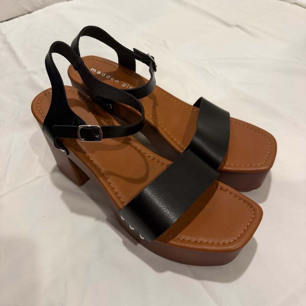 Madden Girl DANI Platform Block Heel Sandals